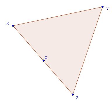 Constructing Dilations (when center of dilation is on a figure) 2. Point C is the center of dilation. Follow the following steps to dilate the triangle. Step 1: Draw rays CX, CY, and CZ.