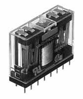Transistor drive c/c 5A slim power relays NC RELAYS NC Flat type () NC (Plug-in type) RoHS compliant NC Flat type () NC () FEATURES 1.