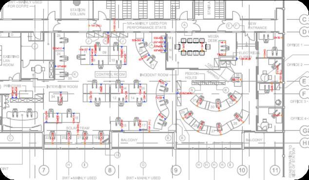 CAD Drawing When our clients supply building drawings, we can produce our own CAD.