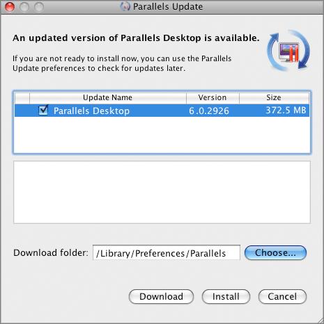 Installing Parallels Desktop 27 Manual Updating Parallels Desktop also enables you to check for updates manually whenever you want.