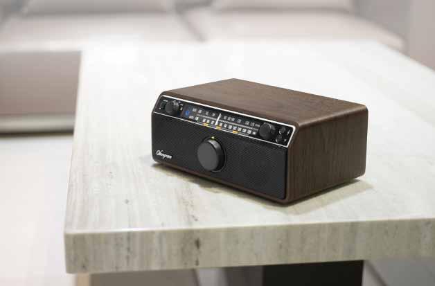Table-Top Radios with Bluetooth WR-12BT FM / AM / Aux-in / Bluetooth Wooden Cabinet Receiver FM-Stereo / AM 2 Bands Built-In Bluetooth Wireless Audio Streaming Bands, Aux-In And Bluetooth Indicators