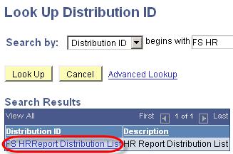 Step 8: The Distribution ID look up page appears. Click on the link.