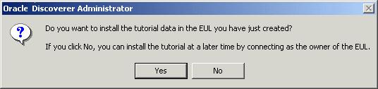 Figure A 11 Do you want to install the tutorial data? dialog 17.