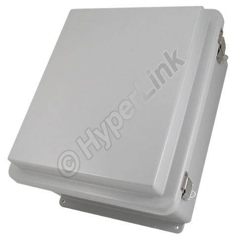 Power-Over-Ethernet (PoE) Weatherproof 14 x12 x7 Mounting Plate Model: NB141207-400 Applications and Features Applications: Remote Wireless LAN WiFi equipment installations using Power-