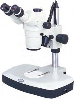 Optical inspection and control devices Stereo microscopes with eyepieces MOTIC LED zoom stereo microscope SMZ 168-BLED/SMZ 168-TLED Magnification 6.