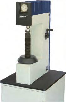 Hardness testing and metallography RockweIl hardness testing devices RockweIl hardness testing devices Hardness test process method: standard hardness test procedure according to standard DIN EN ISO