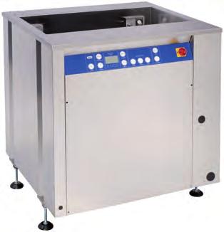 Ultrasonic cleaning Ultrasonic cleaning devices Ultrasonic multi-frequency cleaning devices ELMASONIC XL For cleaning a wide range of parts in industrial applications, for example after part