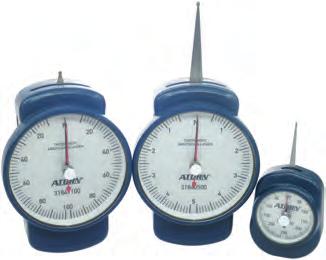 Force measurement and weighing technology Spring balances Spring balances for precise measuring of small mechanical forces for setting and calibrating operating elements with adjustable moment of
