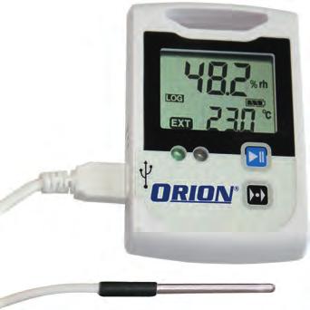 Temperature and ambient conditions monitoring Temperature and air-humidity measuring devices Data logger for temperature and humidity The ideal environment monitoring without expensive installation.