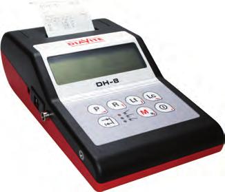 Contour and roughness measurements Contour-measuring equipment Roughness and contour measuring units DIAVITE DH-8 and DIAVITE COMPACT II standards measuring sizes technical data Standards: ISO/DIN,