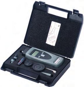 Time, speed and frequency measurements, lift, displacement and pieces counters Speedometer Electronic handheld speedometers non-contact and contact (mechanical) speed recording contact (mechanical)