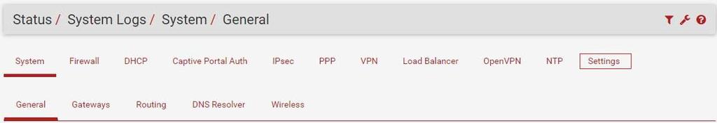 Figure 4 NOTE: Source Address: Chooses which interface on pfsense to use for initiating