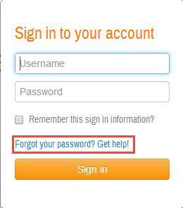 Forgetting your password If you forgot your password, follow the given procedure to retrieve it. 1.