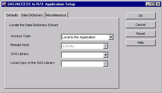 24 Application Setup Window 4 Chapter 4 Replace determines whether to overwrite the existing view or data file when performing a new extraction. Select Yes to overwrite existing views or data sets.
