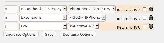 Set the following: Description: Name of inbound route ( Incoming_Calls in this example) Set destination: Where the call will be routed.
