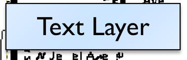 Road Layer Text Layer Detect small