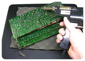 DESOLDERING THE CPU We STRONGLY recommend removing the CPU using a proper