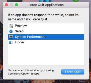 System Preferences System Preferences is comparable to the Control Panel on a Windows PC.