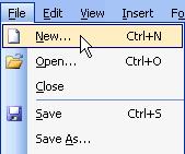 Save As Used when to save a new file for the first time or save an existing file with a different name. Save Used to save a file that has had changes made to it.