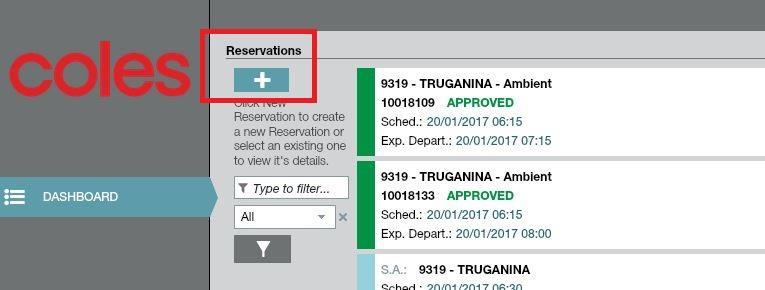 As a supplier, you have three methods of creating a new reservation The first is through the add (+) icon in the Reservations list If you have a permanently reserved timeslot, the second method for