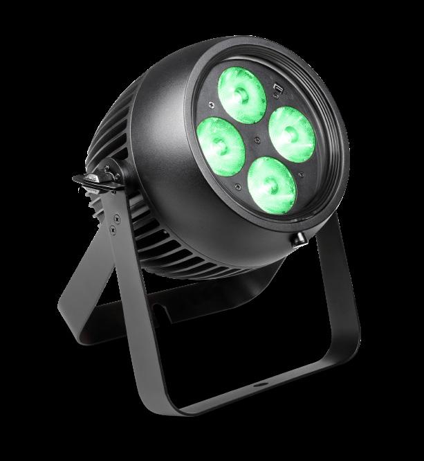 ZENIT P40 / P130 PROFESSIONAL IP65 OUTDOOR PAR LIGHTS WITH INNOVATIVE LIGHT SHAPING DIFFUSER Featuring The Cameo ZENIT P40 and P130 are IP65 rated outdoor PAR cans with a sharp, tightly focussed beam