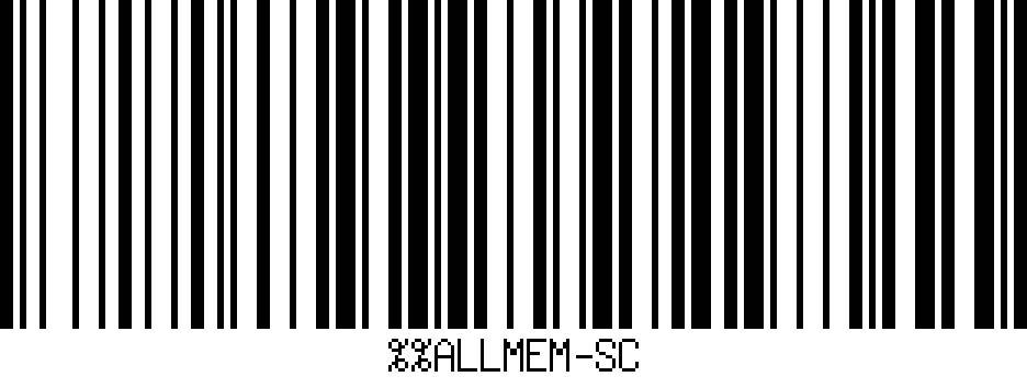 While in memory mode the scanner will not transmit any barcodes until the