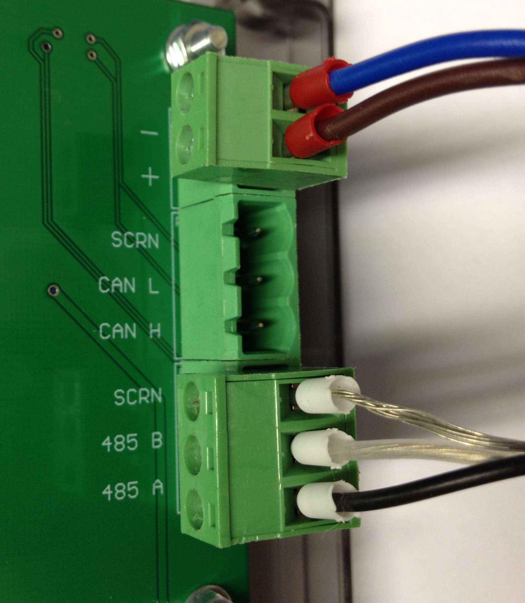 System Wiring The image below shows the correct way to wire the Multi-C1 controller. 12v D.C. Power. Screen of Cable.