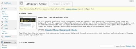 2 Installing ifeature If this is your first WordPress theme, this section will walk you through the steps necessary to install ifeature. First login to WordPress.
