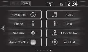 Apple CarPlay Connect an Apple CarPlay-compatible iphone to the system. You can use the touchscreen to make a phone call, listen to music, and more.