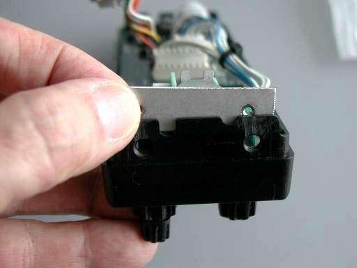 If you use the supplied audio jack panel, plug it into the 2 pin socket on the