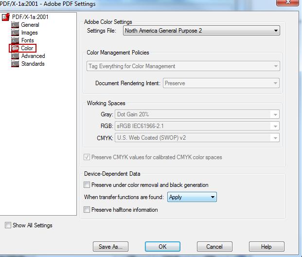 Select Warn and continue from the When embedding fails: drop down menu. 12.