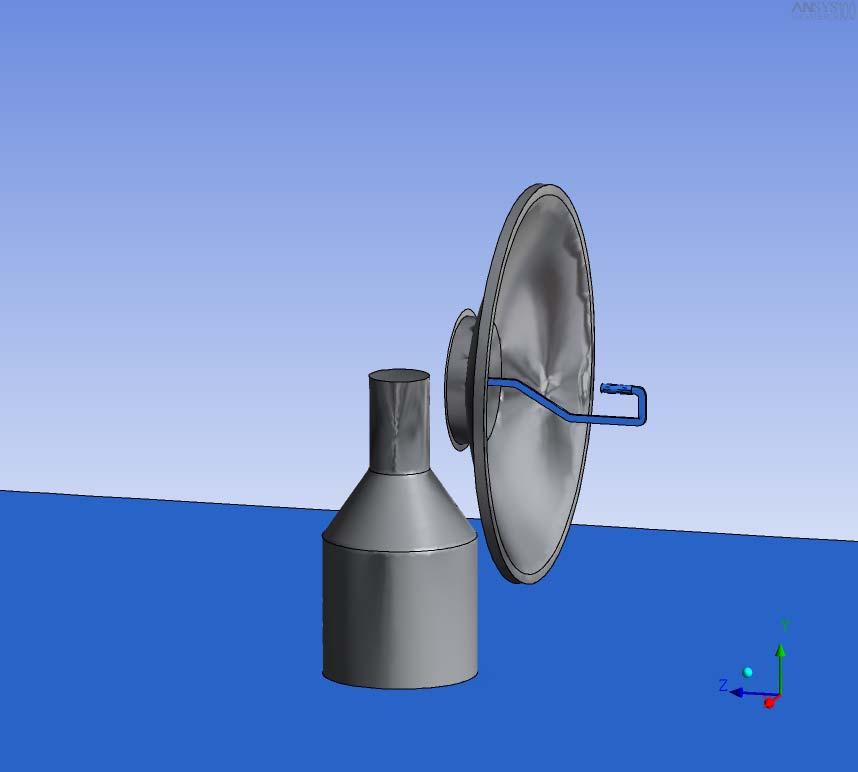 CFD Computational Model - Antenna
