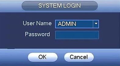 See Figure 3-1 Click Cancel or Next Step button, you can see system goes to login interface. Tips Check the box Startup button here, system goes to startup wizard again when it boots up the next time.