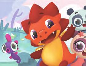 Each project has well-developed literary and art universe and shows high potential for the franchise development worldwide: «Tommy, the Little Dragon» (edutainment series for kids, successfully