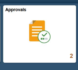 STEP1: APPROVAL NAVIGATION OPTIONS APPROVAL FROM EMAIL If an Approver is NOTIFIED via email, the email link will direct the approver to the exact transaction to approve.