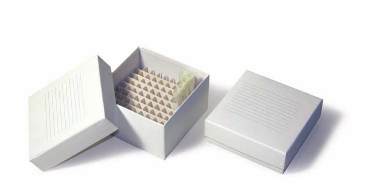 white, for up to 2" tall x 13mm wide vials Each & 96/case 3092 100 place (10x10), white, for up to 2" tall x 12mm wide vials Each & 96/case Storage Box for 3" Tall Vials Dimensions: 134 x 134 x 76mm