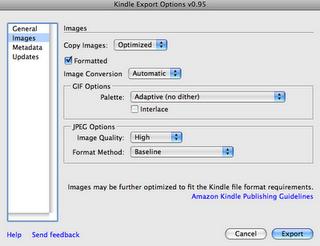 Creating a Kindle picture book Now that you've created your book for Nook, creating the Kindle book will be easy. You already have all your files ready and in InDesign.