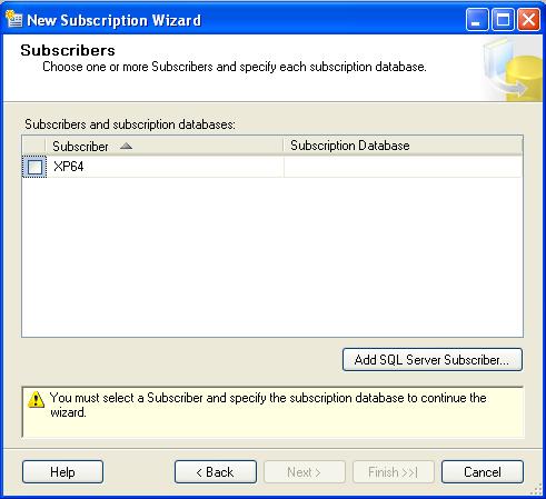 Alternative 1: Create a push subscription A subscription can be created from the main server side and from the client side. The steps on the client side are very similar.