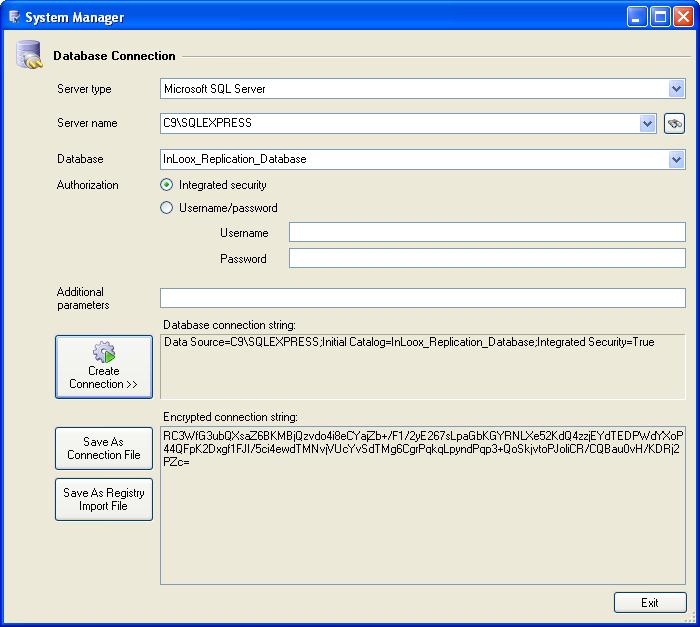 Changing InLoox database connection on the Client Finally, you have to change the database connection of the InLoox PM clients. The connection data is stored in the Windows Registry.