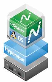 Using NComputing s vspace software, enterprises can optimize virtual desktop deployments by providing multiple end users with simultaneous access to a single operating system instance of either