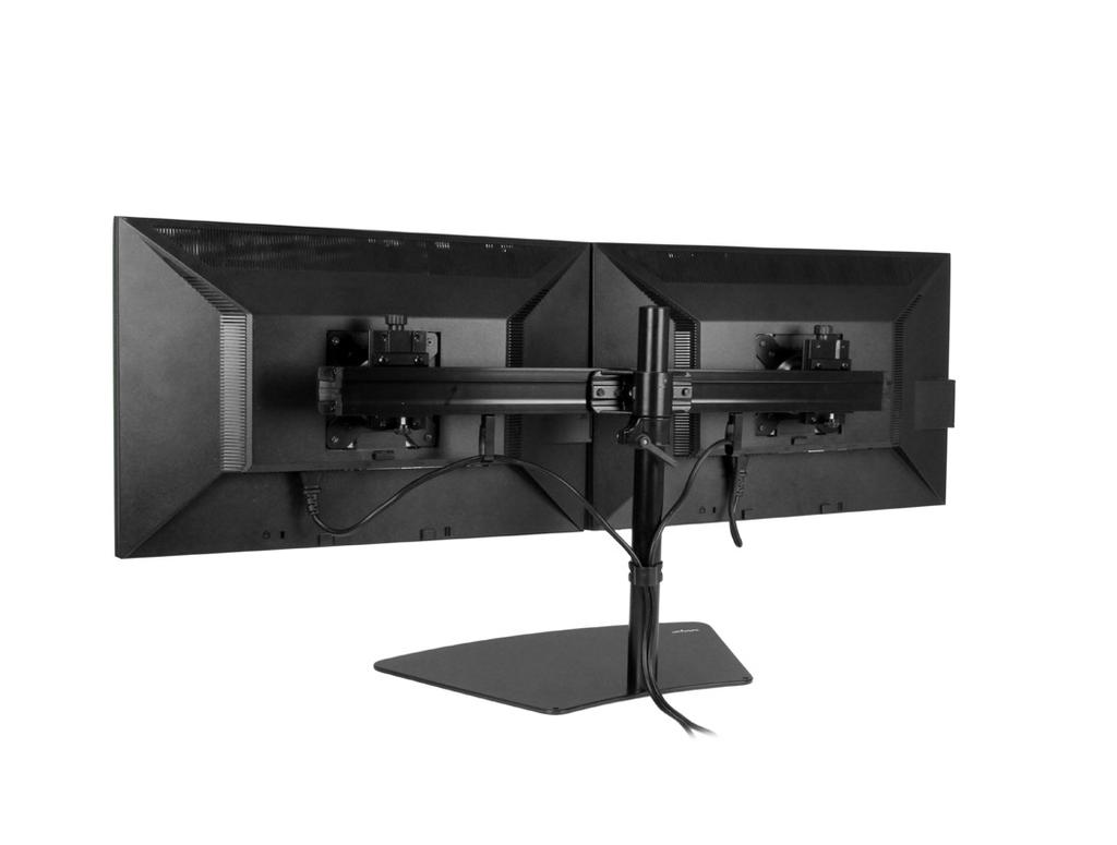 Product diagram Rear view Crossbar VESA monitor mount Monitor (not included)