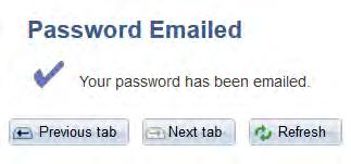 Return to eservices Login page and enter your User ID/Username and paste the new password from the email into the