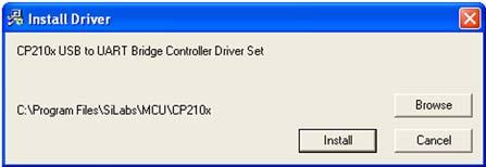 Installing USB Driver If you will be using a USB connection device to download the configuration into the Centurion controller, you will need to install the USB driver.