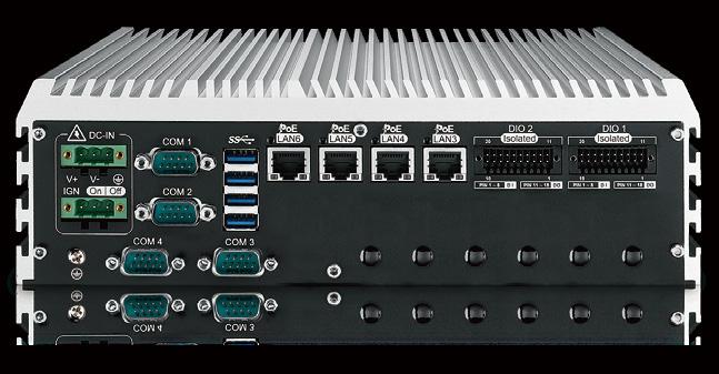 DVI-D & DisplayPort interfaces, up to 4K display 6V to 36V DC Power Input with 80V Surge Protection Configurable
