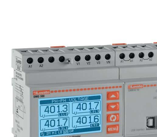 DMG series Digital metering instruments For the control of