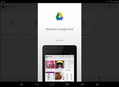 Cloud Storage Google Drive - Manage your storage of all types of digital media and documents; share files, images, etc.