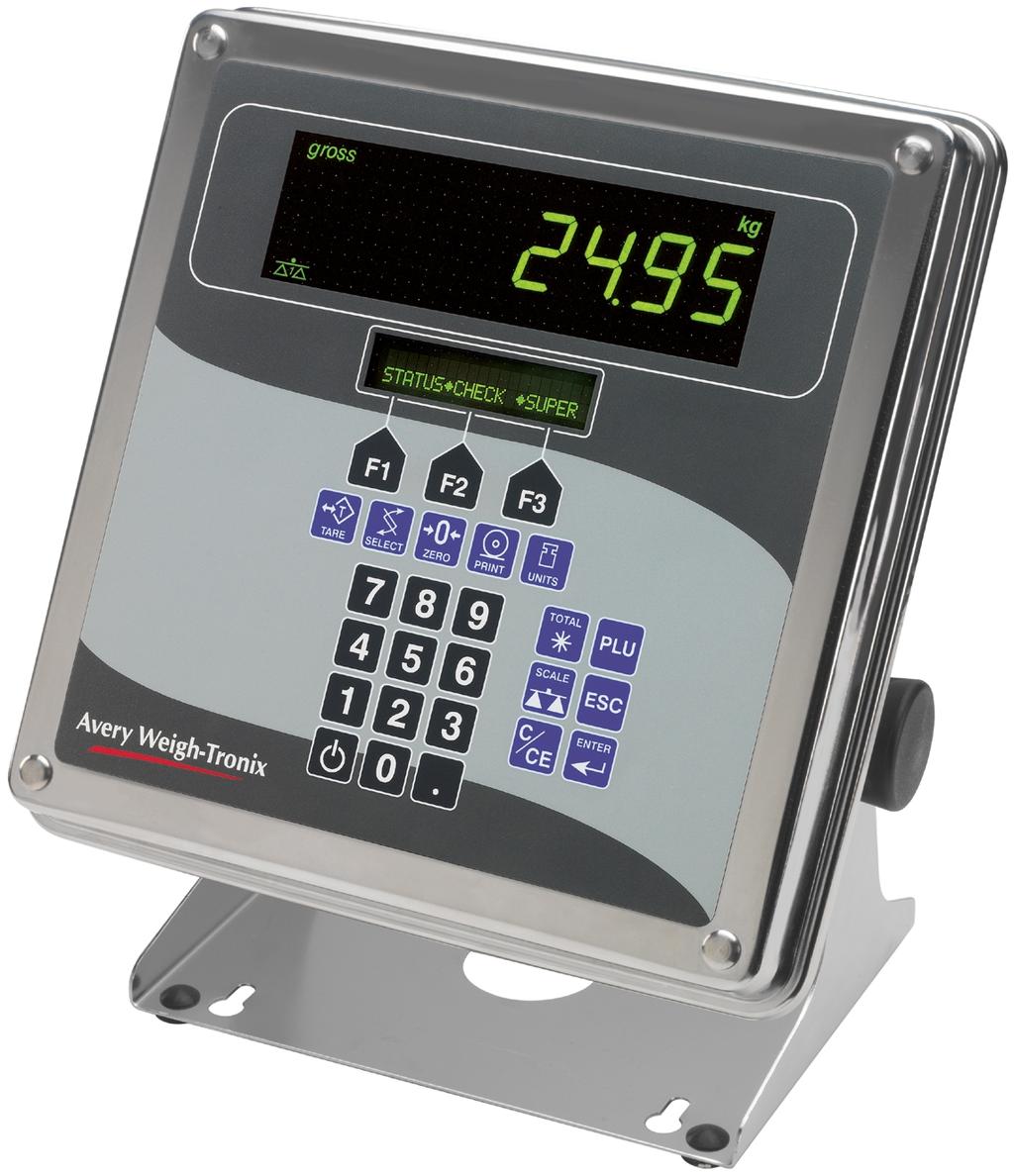 Avery Weigh-Tronix Technical Specification multi-function weight indicator Description General This specification describes the advanced multi-function weight indicator, capable of stand-alone