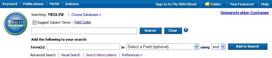 Advanced Search: Single Find Field with Search Builder Single Find Field with Search Builder allows you to combine keywords, search fields and a Boolean operator with any existing text in the Find