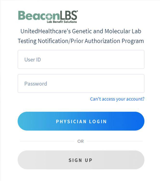 Step 4. In the BeaconLBS Portal, click the Sign Up button (if this is your first time using the system). Otherwise, enter your Username and Password and skip to Step 8 below. 4 5 Step 5.