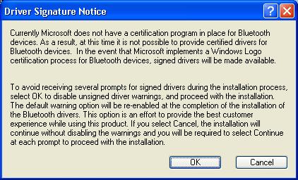 (12) For Windows 2000/XP users, system will popup a "Driver Signature Notice", please click